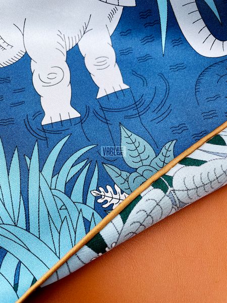 Scarves Mulberry Silk Scarf Women Summer Square Hems Rolled Office Lady Bag Bandanas Tops Belt Accessories Neck Hair Twill Scarves Valentine