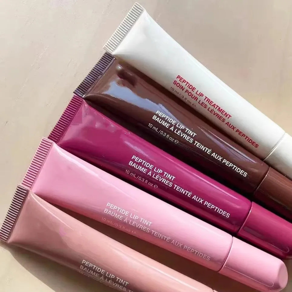 Makeup Lip Gloss Lip Plumper 10ml Liquid Lipstick Toast Espresso Jelly Bean Ribbon Lipbalm Moisturizing Shiny Glitter Lipgloss Lips Beauty Cosmetics