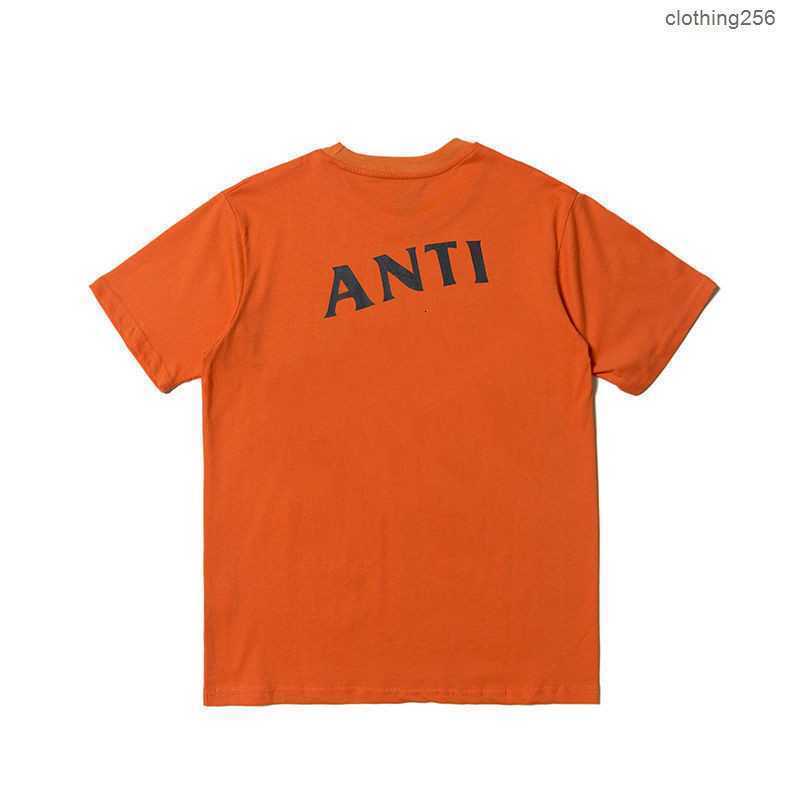 Men&#039;s T shirts Fashion Anti Social Club Cross Print T-shirt Casual Couple Short6L2BQ