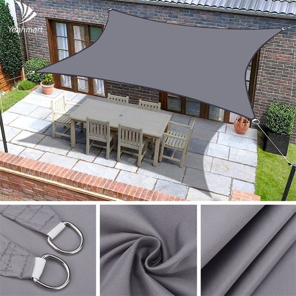 Shade 5x34x336x36M 1800D Waterproof Sun Shade Sail Awning Sun Shading Net Canopy Tent Outdoor Garden Sun Shelter Large Shade Cloth 221010