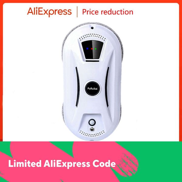 Puruikai high suction electric window cleaning anti Falg remote control robot vacuum cleaner