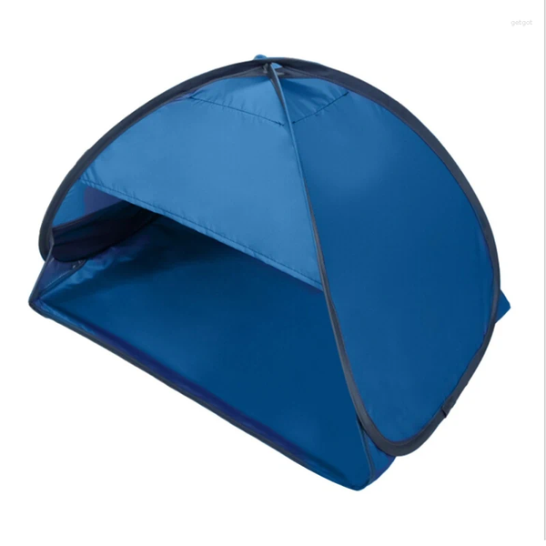 Tents And Shelters Beach Headrest Sunshade Tent UV-protecting Sunshelter Automatic Opened Outdoor Camping For Adults Kids