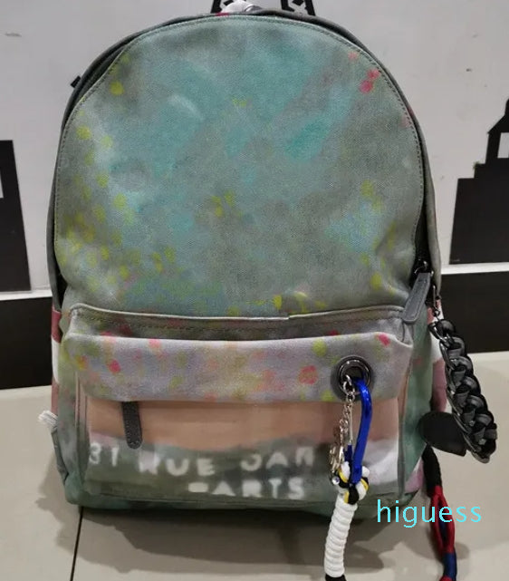 2025 new fashion canvas camouflage bucket bag large capacity schoolbag bags Backpack handbag