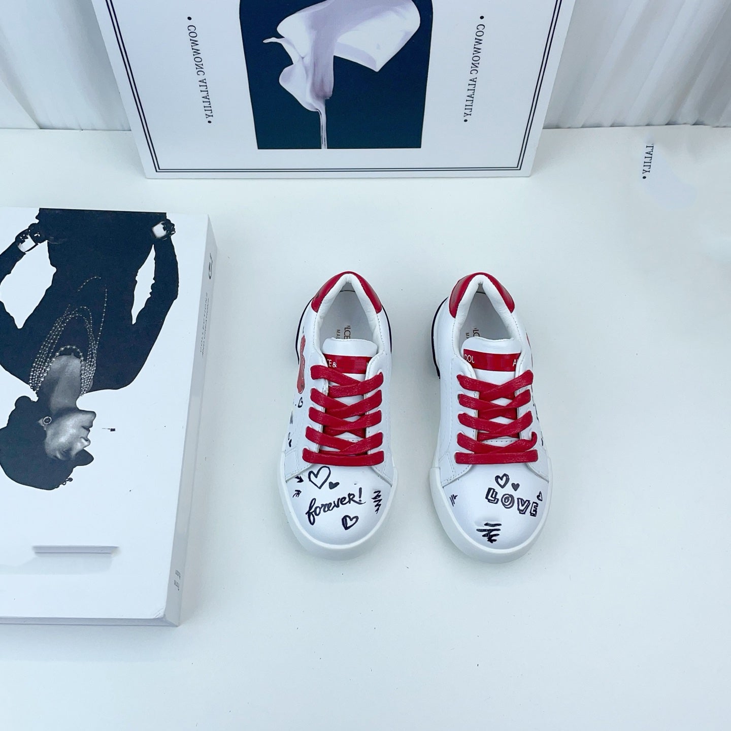 Kids Shoes Baby Shoe Casual Designer Trainers Toddler Kid Youth Sneaker Infants Girls Luxury Brands Children Black White Pink Sneakers Size 26-35 03