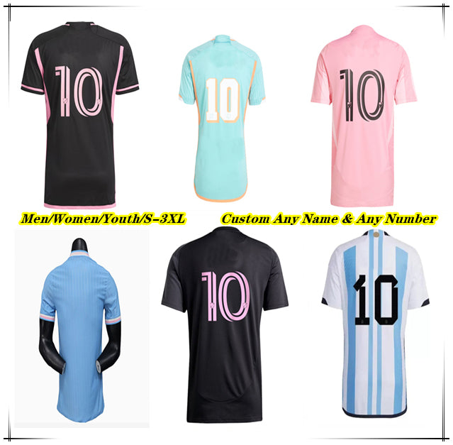 2025 2026 SUAREZ Interes Miamis MESSIS Soccer Jerseys Youth MESSIES 25 26 3rd Football Men Kids Player Fans Version Shirt Kits Allende Segovia Picau