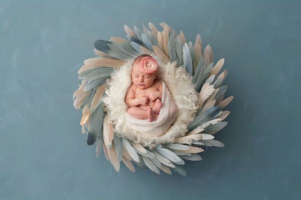 Newborn Photographic Backdrop Birthday Floral Swing Sweet Baby Kids Artistic Portrait Photography Background Photo Studio Shoot