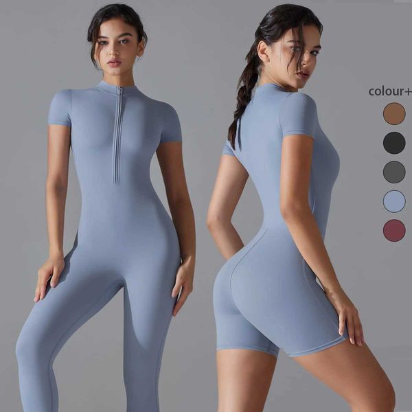 Women Bodysuits Fitness Sports Bodysuit Yoga Suit Breathable Quick Drying Sports Yoga Clothing Womens Gym Push Up WorkoutXJ250109