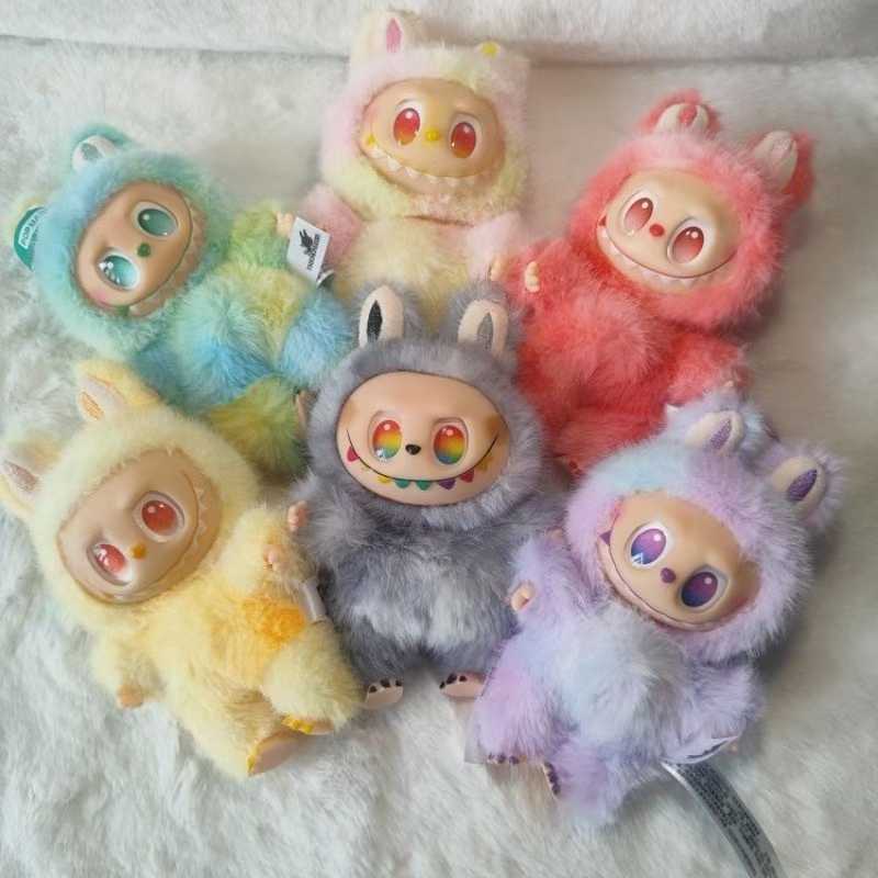 New High-quality Blind Box Labubu The Monsters Exciting arons Series Toys Cute Action Anime Figure Dolls Kid Gifts 1st generation 17cm 1312