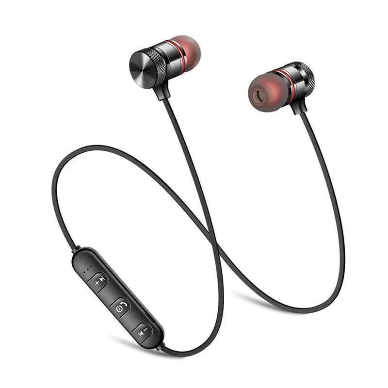 Wireless Bluetooth Headphones Neckband Earphone In Ear Monitor With Mic Long Battery Auriculares High Quality Headset Sport