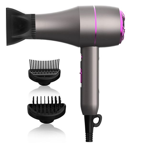 Strong Power Electric Hair 1800W Negative Ionic Blow Dryer And Cold Wind Air Brush Hairdryer AC Motor Salon Tools 240425