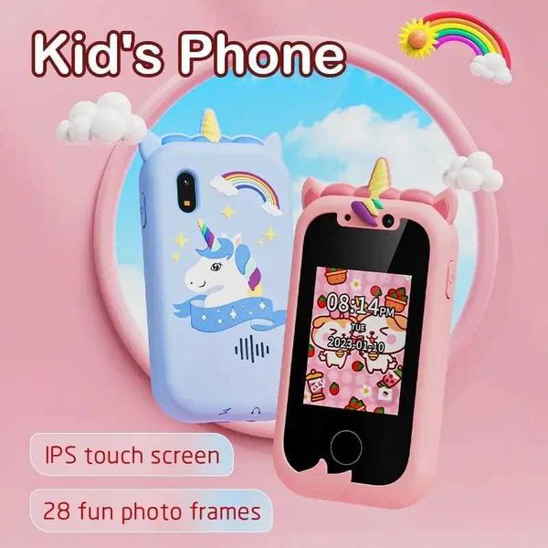 Childrens smartphones cameras toys touch screens learning toys boys and girls aged 3-12 mobile phones MP3 players Christmas gifts W240907