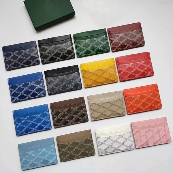 Genuine Leather Card Holder Designer Wallets Coin Purses Quality Cardholder Key Saint-Sulpice Pouch Women Mens Bag Wallet Passport Holders K