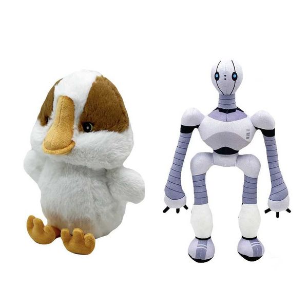 Plush Dolls The Wild Robot Plush Toys Roz Brightbill Plushies Cute Stuffed Animals Doll Kids Birthday Christmas Gifts Q241130