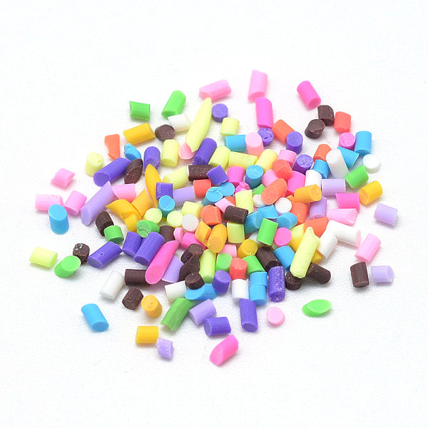 Handmade Polymer Clay Sprinkle Beads