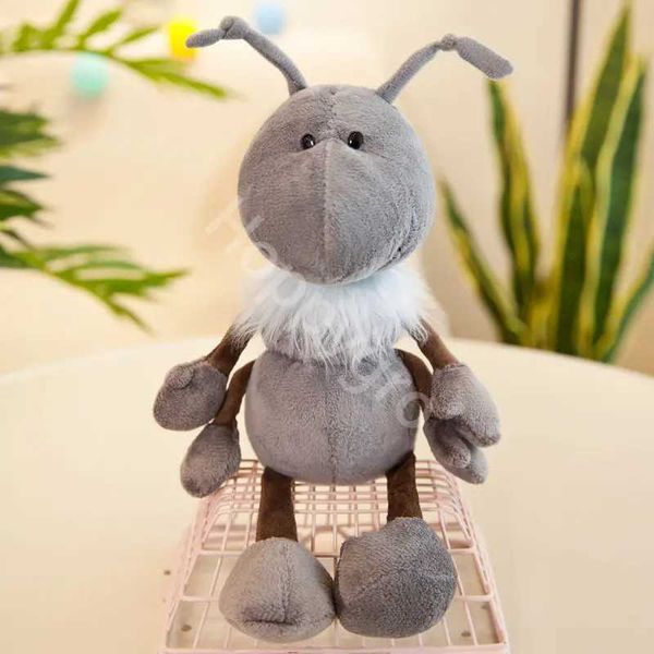 Plush Dolls 30-40cm Cute Ant Plush Toy Pillow Soft Filled Animal Ant Plush Doll Kavay Childrens Toy Creative Birthday Gift J241214