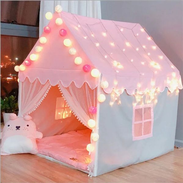 Baby Tent Childrens Family Girls Small House Childrens Entertainment and Game House Childrens Outdoor Games Amusement Park Game Tent 241111