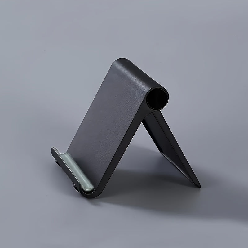 TEMU Portable Folding Phone Stand, Abs Material Desktop Holder For Smartphones And Tablets - Creative And Easy-to-use