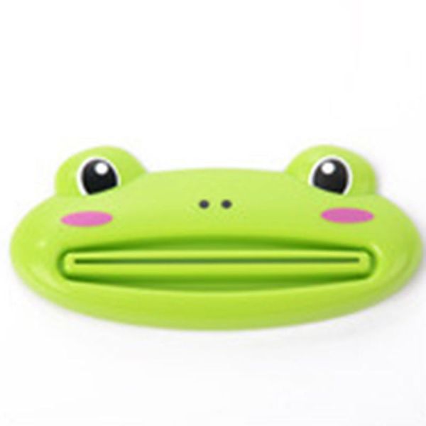 Plastic Toilet Supplies Cute Cartoon Toothpaste Tube Squeezer Dispenser Home Tubes Squeezers Easy Tooth Paste Rolling Holder Bathroom Access