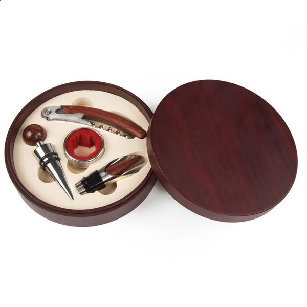 portable red Wine Beer Bottle Opener plug oring Cork Screw set seahorse gift package safe cut can Kitchen Bar Tools wedding gift 250113