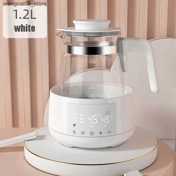 Health Pots 1.2L Electric Water Kettle Infant Thermostatic Milk Regulator Baby Kettle Keep Warm 24 Hours Smart Insulation Pot Milk Warmer J2