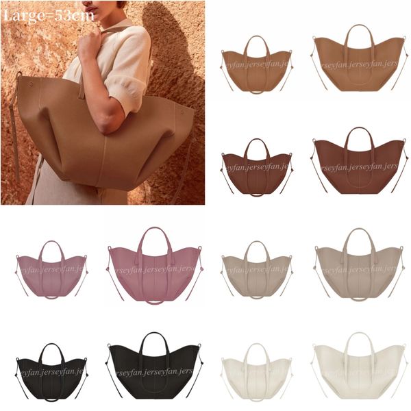 Women Tote Bag Handbag 42cm-53cm Shoulder Bags Extra Small Bag Full Grain Textured Leather With Dust Opp Bag