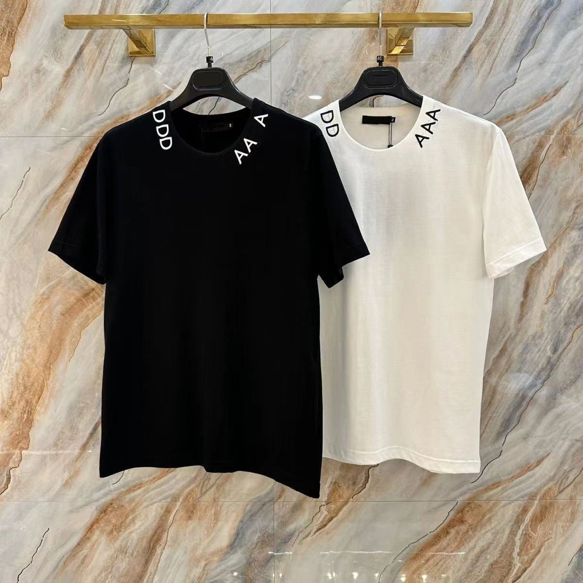 Women&#039;s T-Shirt Designer of luxury T-shirt brand t shirt Clothing spray letter Print short sleeve spring summer tide men and women tee NEW2024