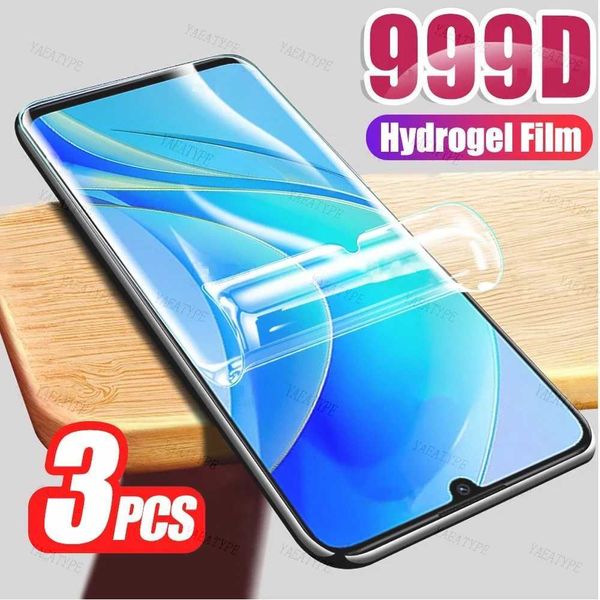 Cell Phone Screen Protectors 3Pcs Hydrogel Film For Samsung Galaxy A10 A20 A30 A40 A50 A60 A70 A80 A90 Screen Protector For Samsung A30S A20
