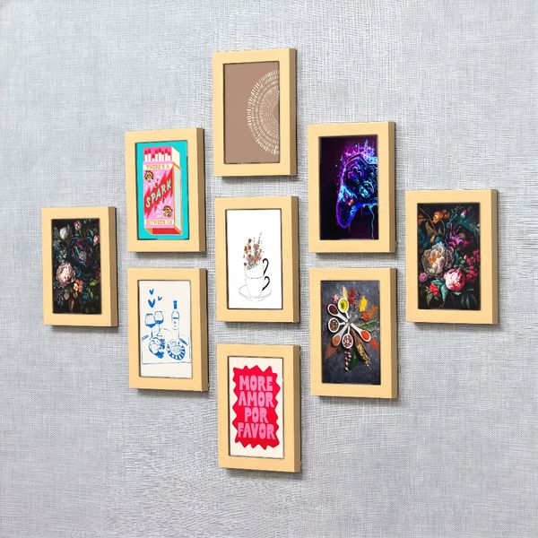 2 pieces Wooden Framed Canvas Poster spices and herbs cookware, modern art, kitchen art decoration, Creative Waterproof Canvas Posters