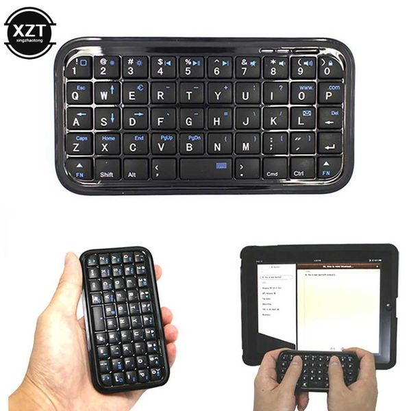 Keyboard Rechargeable Mini Slim Travel Size Wireless Keypad Small Portable 49 Keys Keyboard for Tablets Smartphone M240907