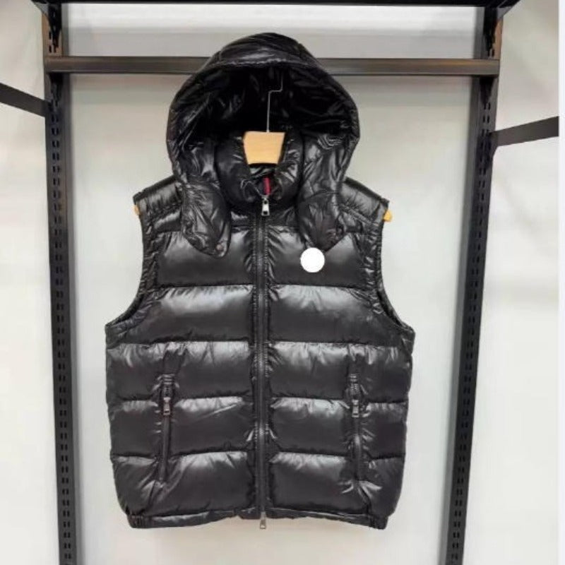 Mens Vest Designer Gilet Puffer Vest Winter Clothes Have Down Thick Hooded Jacket Body Warmer Classic Park Weste Coats For Womens Apparel Windbreake