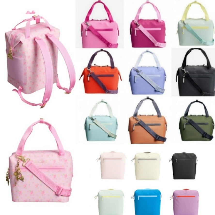 Ship From US Lunch Bag Box All Day Julienne Mini Soft Cooler 10-Can Yoga Ourdoor Bag Cool Travel Cooler Bags Back Packs Love Shack Fancy Christmas G