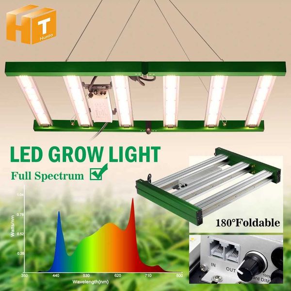 Foldable Full Spectrum LED Grow Light 240W 320W 400W SMD3030 For Indoor Plants Growth Light Greenhouse Veg Flower Y240816