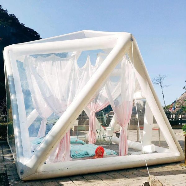 wholesale Durable Starry Night-Inspired Inflatable Tent Ideal for Outdoor Camping and Picnic Adventures