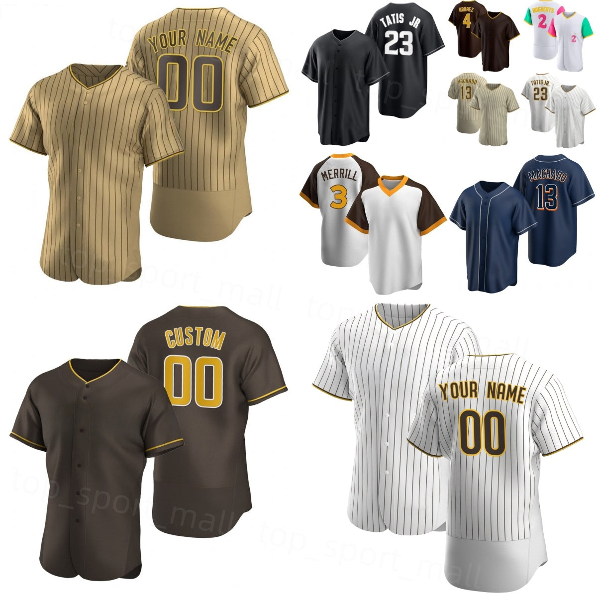 25-26 Baseball 13 Manny Machado Jerseys Mans Youth Woman 23 Fernando Tatis Jr. 4 Luis Arraez 2 Xander Bogaerts 30 Gavin Sheets 3 Jackson Merrill Jas