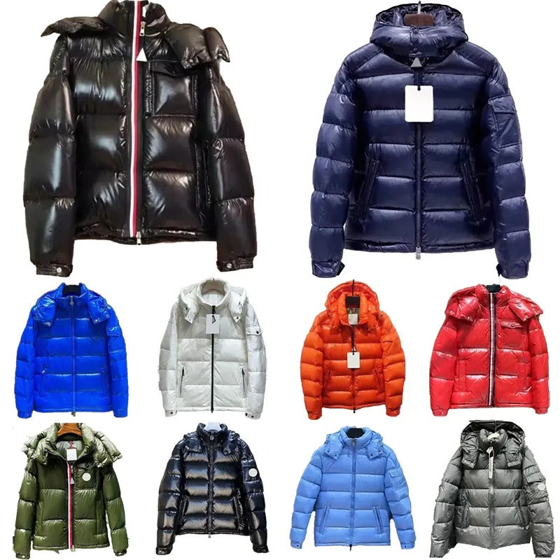Designer Puffer Jacket Men Down Jackets With Chip Mens Women Embroidered Winter Outerwear Coats