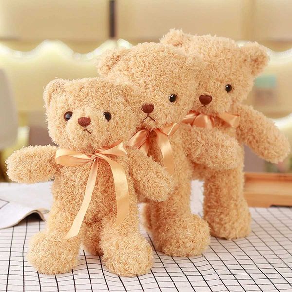 Stuffed Plush Animals 1pc 30CM Kaii Teddy Bear Plush Toy Cute Stuffed Soft Animal Bear Dolls for Kids Baby Children Birthday Gift Valentines