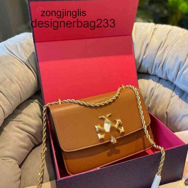 Bags Designer Crossbody T0riesburces Handbags Luxury 24 Womens Crocodile Bag Paern Head Layer Cowhide Buckle Single Shoulder Messenger Large