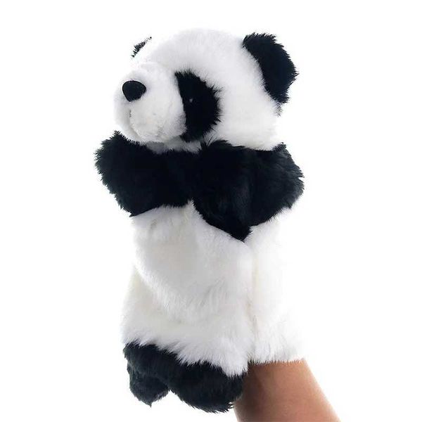 Hand Puppet panda Dolls cute Animal Hand Doll early education children Learning Plush Toys Marionetes Puppets for telling storyXJ240827