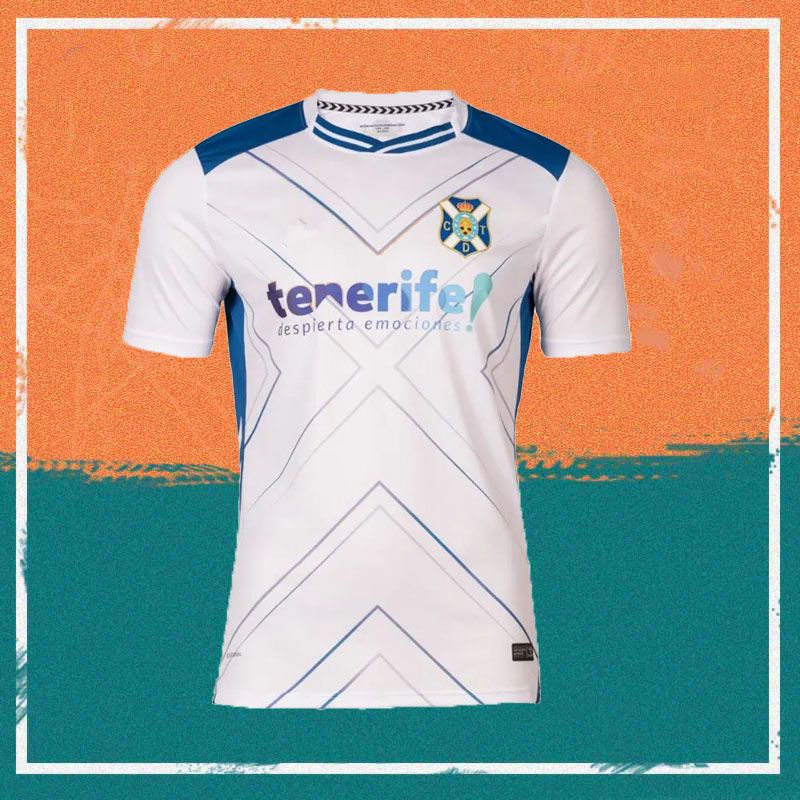 25 26 CD Tenerife soccer jerseys 2025 GALLEGO ZORRILLA MO DAUDA BUNUEL ROMERO SIPCIC MARTINEZ LOPEZ home maillots de foot Football Shirt Uniforms
