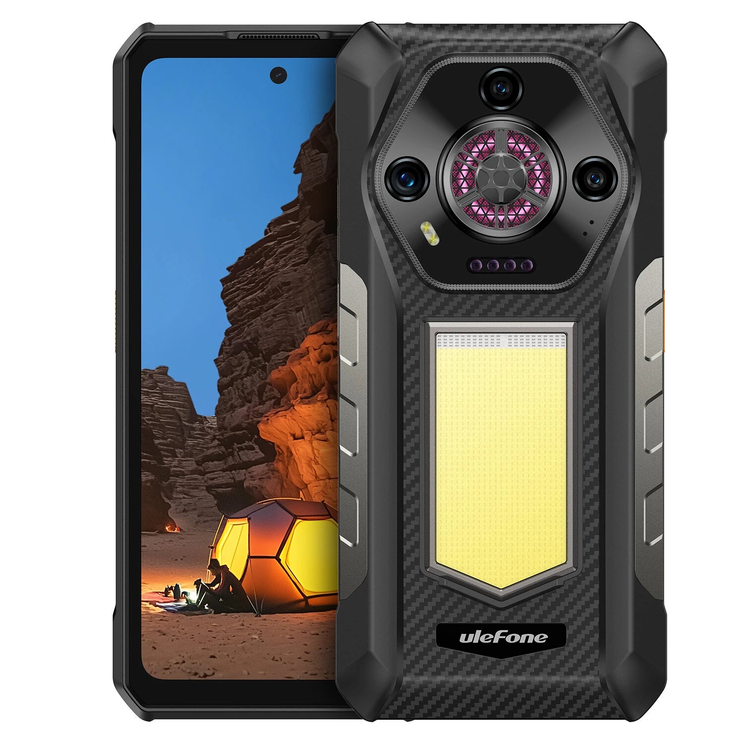 Ulefone Armor 30 Versatile LED Light Warning Light Loudspeaker 24GB RAM 512GB ROM 50MP Triple Camera 64MP Night Vision 6