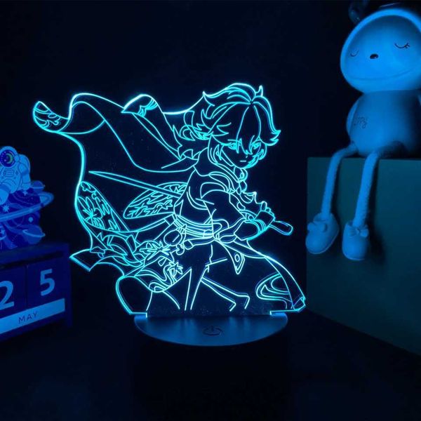 Genshin Night Light with Yae Miko Game Figures - Stylish Unique Gaming SetupC250110