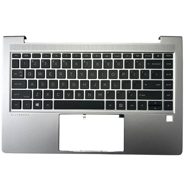 Original New For HP Elitebook 640 G9 14 inches Laptop Keyboard Sliver Plamrest with Backlit KB N17709-001
