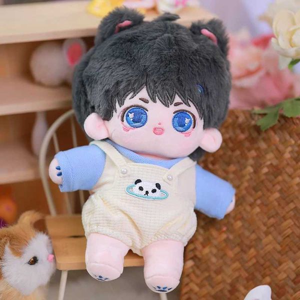 Dolls 20cm IDol Doll Plush Cotton Star Doll Kawaii Filling Baby Plush Non Attribute Doll Toy Fan Series Childrens Gifts S248268