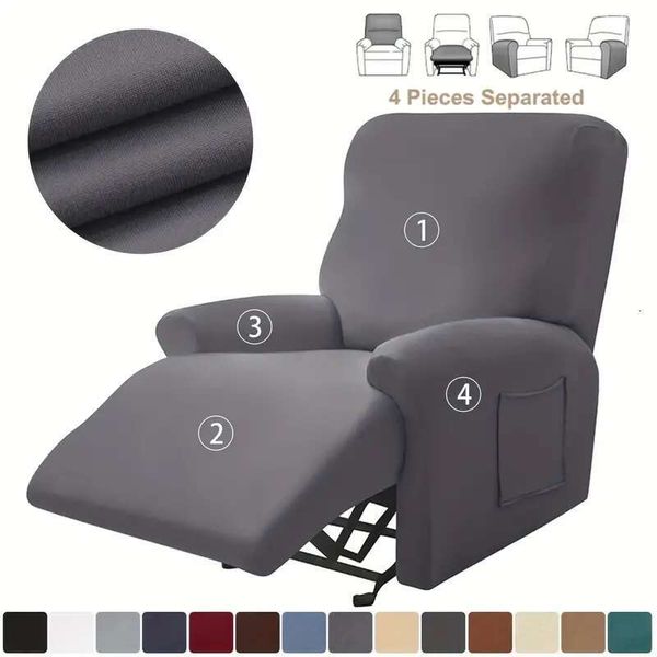 Sofa Stretch Spandex Recer Chiar Cover Elastic Non-Slip Armchair Slipcover Furniture Protect For Living Room