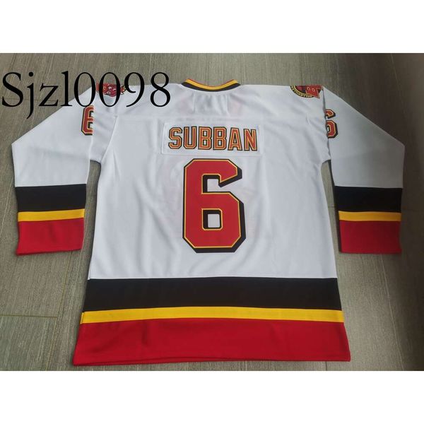 SJ98 Hockey jerseys Physical photos BellevilleBulls P.K. SUBBAN Men Youth Women High School Size S-6XL or any name and number jersey