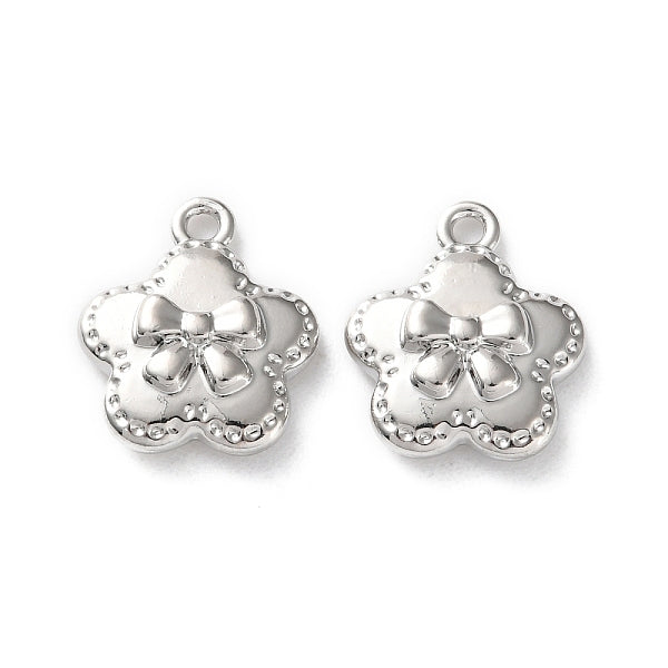 Pendentifs en strass en alliage de placage de rack