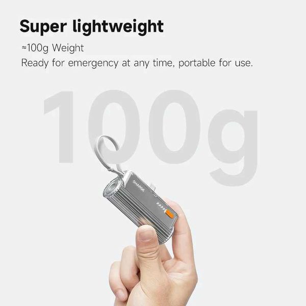 High Quality SHARE Flow mini Power Bank comes with a 5000mAh portable charger that can replace the USB-C Lightning connector and is suitable