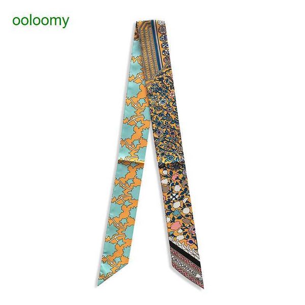 Hemres Designer Cravat Online Celebrity Live Streaming with Long Decorative Vegetable Baskets Handles Binding Bags Wrapping Scarves and Ribb