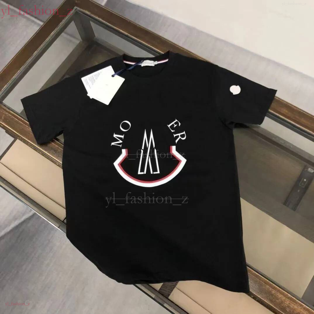 Montirex Shirt Mens Womens Designer Monlear T Shirts Long Sleeve Tops Letter Cotton Tshirts Mayas Clothing Short Sleeve High Quality Clothes Shirt 9