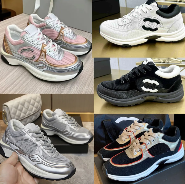 Designer Running Shoes Sapatos femininos Casual Running Shoes Outdoor Running Leather Womens and Men Treiners Fashion Sneakers Vintage